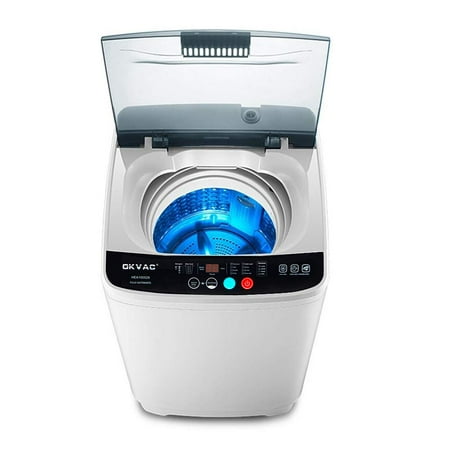 Portable Compact Full-Automatic Washing Machine Spin Dryer Laundry 8LBS
