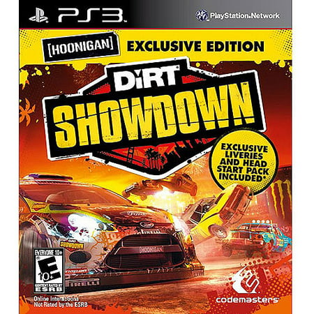 Dirt Showdown w/ Walmart Exclusive Liveries and Head Start Pack (Best Playstation 3 Exclusive Games)