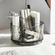thumbnail image 4 of Organizador de escritorio giratorio con cinco compartimentos para maquillaje, cosméticos, bolígrafos y lápices. Ideal para escritorio, oficina, tocador o el hogar., 4 of 6