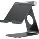 thumbnail image 1 of Adjustable Tablet Holder, Aluminum Minimalist Desktop Tablet Dock Compatible with New iPad 10.9/10.2 iPad Pro 12.9/11, iPad Air 5/Mini 6,Black, 1 of 4