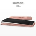 thumbnail image 6 of Ringke Bevel Case Compatible with Google Pixel 2, Minimalist Diagonal Textured TPU Lightweight Cover - Rose Gold, 6 of 10