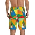 thumbnail image 4 of Lsque German Shepherd Dog Mens Sleep Pajama Shorts,Short Pajama Pants, Cotton Ultra-Soft Knit-XX-Large, 4 of 9