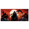 thumbnail image 3 of Heavy Duty Garage Banner 15x7 Feet Halloween Theme Polyester Material Durable Weather Resistant Easy to Hang Reinforced Edges for Halloween Party Photo Scenes, 3 of 5