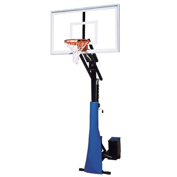 First Team Rollajam Nitro Portable Basketball Hoop with 60 Inch Glass