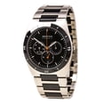 thumbnail image 1 of 32341-742 Men's Ceramic Black Dial Steel & Black Ceramic Day Date Watch, 1 of 4