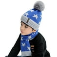 thumbnail image 7 of Seyurigaoka Autumn and winter thick knitted woolen hat and scarf 2-piece set, 7 of 7
