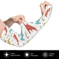 thumbnail image 3 of Sun Protection Arm Sleeves for Men Women, Colorful Rainbow Hammerhead Shark Sleeves to Cover Arms with Thumb Hole Cooling Sleeve, 3 of 6