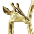 thumbnail image 5 of 28", 24"H Gold Aluminum Metal Giraffe Sculpture, by DecMode (2 Count), 5 of 14