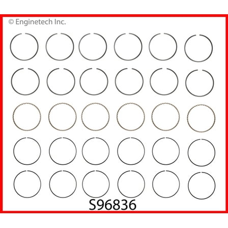 RINGS FORD 232 256 STEEL
