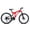 Red, variant on 26 Inch Mountain Bike, 21-Speeds Mountain Bicycle with Full Suspension, Alloy Rims and Dual Disc Brakes, Steel Frame MTB Bike for All Terrains, Adults Men Women, Red