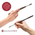 thumbnail image 4 of Borciani e Bonazzi Unico Synthetic Mongoose Artist Paint Brush - Series 802 Filbert - Size #18 - Watercolors, Oil & Acrylic Paint - Handcrafted in Italy, Anti-Roll Design, Ergonomic Medium Handle, 4 of 7