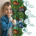 thumbnail image 3 of Blackout Kids Curtains,Colorful Dinosaurs Jungle Scene Pattern Childrens Insulated Curtains Set Of 2,Bedroom Essentials,Toddler Room Decor 42"x54", 3 of 5