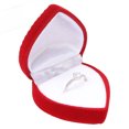 thumbnail image 4 of Jewelry Box, Simple Versatile Small Red Love Jewelry Box Exquisite  For Proposal For Ceremony For Gift, 4 of 8
