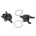 thumbnail image 4 of LeBycle 3x7 21 Mountain Bike Shifter Left 3 Speed Front Shift Lever Right 7 Speed Rear Shift Lever Set, 4 of 8