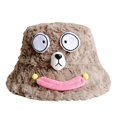 thumbnail image 3 of Sombrero de cubo Yuyangstore a prueba de viento marrón, 3 of 8