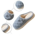 thumbnail image 4 of Pantoufles d'Intérieur en Molleton pour Hommes Adultes Pantoufles en Molleton Pantoufles d'Hiver Hommes Pantoufles d'Hiver Intérieur Chaussures d'Intérieur Pantoufles d'Intérieur Chaudes pour Hommes 8.5, 4 of 4