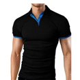 thumbnail image 3 of POLO De Manga Corta Casual Para Hombre 11 Colorespangjing, 3 of 4
