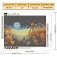 thumbnail image 2 of TISHIRON Diamond Art Painting Kits,12x16 inch 5D DIY Starry Flower Group Diamond Art Crafts Kit for Adults and Kids Beginners, 2 of 7