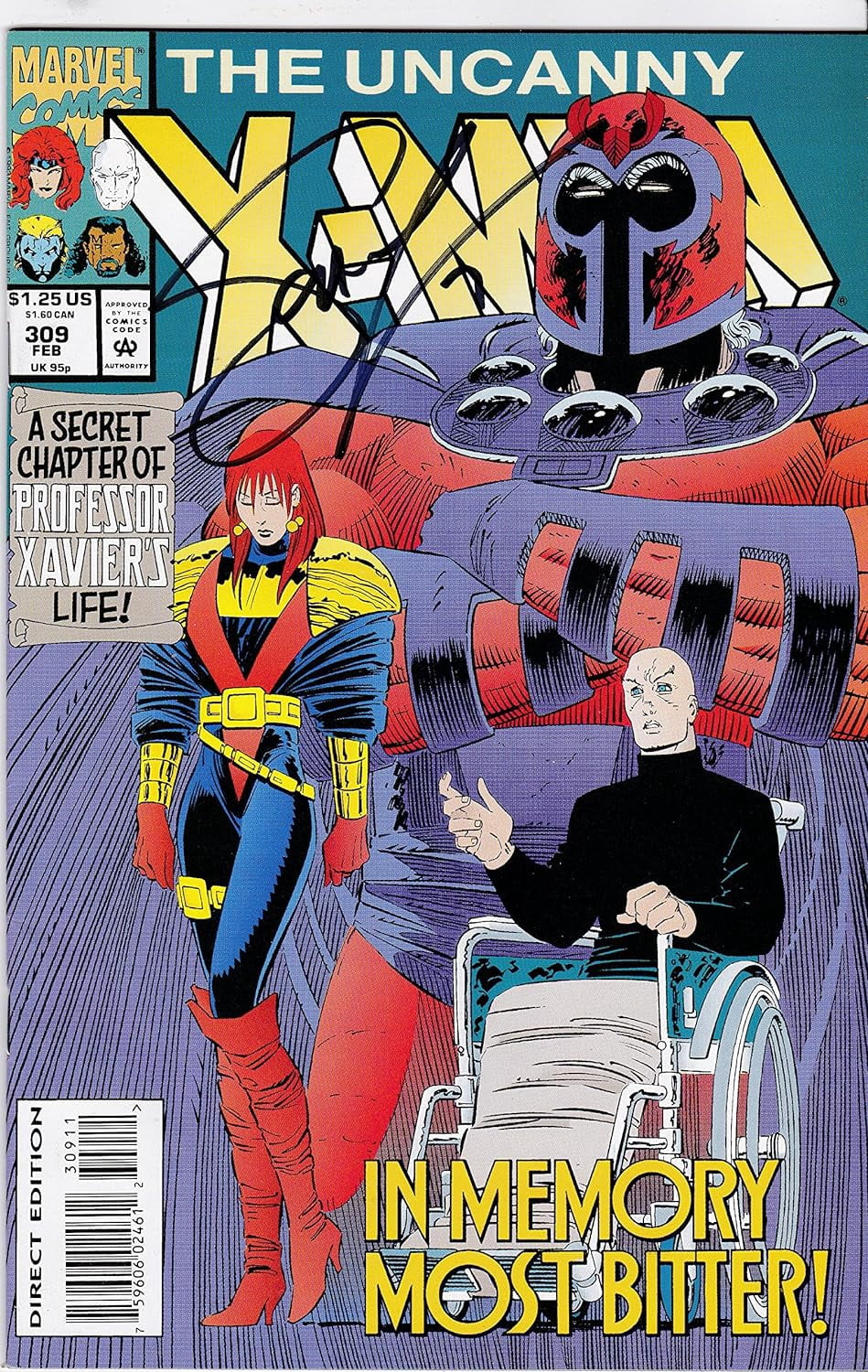 X-Men #309 Signed Scott Lobdell