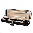 thumbnail image 3 of Almencla 4/4 Full Size Violin Travel Case with Hygrometer Lightweight Adjustable Shoulder Straps 31x10inch Rectangular Protective Case B, 3 of 8