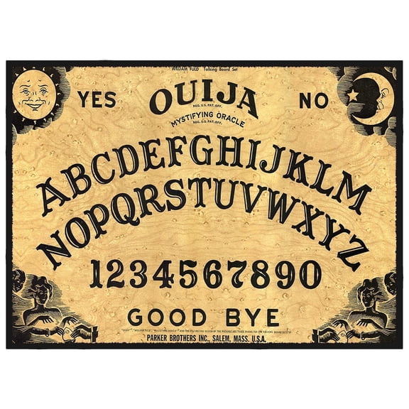 Ouija Board Edible Image Icing Cake Topper for Quarter Sheet Cake, by TNCT