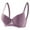 Purple, variant on hotojiny Women's Push up Bras Comfortable Padded Lace Everyday Bras No Underwire Lift up Wireless Adjustable Strap T Shirt Bras