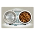 thumbnail image 1 of Christmas Pet Mat for Food and Water, Merry Xmas Themed Fir Tree with Ornate Tree Topper and Baubles, Non-Slip Rubber Mat for Dogs and Cats, 18" X 12", by Ambesonne, 1 of 2