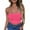 Hot Pink, variant on Tube Tops for Women Show off your Figure Women's Sexy Crop Top High Cost Performance Tube Tops Sleeveless Stretchy Solid Strapless Solid color Tube Top
