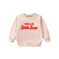 thumbnail image 1 of Honganda Sweat-Shirts Décontractés d'Automne à Manches Longues Lettre à Col Rond Broderie Pull en Vrac, 1 of 9