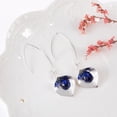 thumbnail image 2 of Nvzi -b Retro New Unique Design Style Dangle Drop Earrings for Women Ethnic Bohemian Vintage Jewelry (Blue), 2 of 2