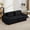 Black, variant on KIGOTY Modular Sectional Sofa,Modular Cloud Couch Sofa for Living Room,1 PCS-Ottoman, White