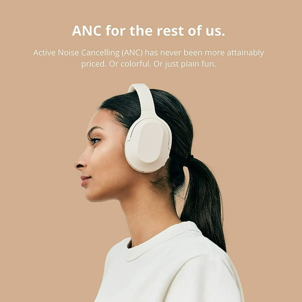 S Core ANC Active Noise Cancelling Headphones - Cloud - Over Ear