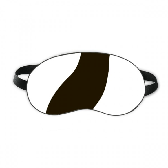 Black Owl Animal Portrayal Sleep Eye Shield Soft Night Blindfold Shade Cover