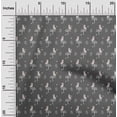 thumbnail image 2 of oneOone Cotton Poplin Gray Fabric Animal Quilting Supplies Print Sewing Fabric By The Yard 42 Inch Wide, 2 of 5