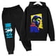 thumbnail image 2 of Conjunto de sudadera con capucha para niños 2024 HOT, más pantalones de sudadera, conjunto deportivo de 2 piezas para niños y niñas, ropa para niños con estampado de Messi, ropa para bebés, 2 of 5