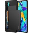 thumbnail image 1 of Vofolen Cover for Huawei P30 Pro Case Wallet Credit Card Holder ID Slot Hidden Pocket Dual Layer Scratch-Proof Protective Hard Shell Rugged Hybrid Bumper Rubber Armor Case for Huawei P30 Pro, 1 of 6