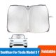 thumbnail image 1 of Auto Accessories Sunshade Sun Visors For Tesla Model 3 Y Car Windshield Sun Shade Covers Auto Front Window Sunscreen Parasol, 1 of 5