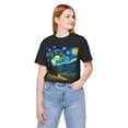 thumbnail image 6 of Unisex Van Gogh Starry Night UFO Shirt, 6 of 8