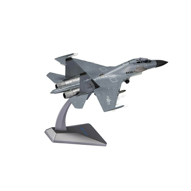 Modèle d'Avion de Chasse 1/72 en Alliage, Modèle d'Exposition Exquis avec Base pour Décoration de Table
