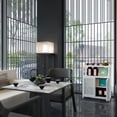 thumbnail image 2 of White Bamboo Furniture - Store Small Appliances - Kitchen - Strong and Durable, 2 of 3