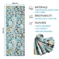 thumbnail image 2 of Cute Akita Dog Beagle Bulldog Rottweiler Dachshund Hot Yoga Mat Towel Non Slip for Hot Yoga - Quick-Drying Yoga Mat Cover with 4 Corner Pockets with Travel Bag - Hot Yoga Towel Non Slip 74"x26", 2 of 6