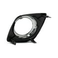 thumbnail image 2 of For Toyota RAV4 2009 2010 2011 2012 Fog Light Bezel Passenger Side | Include Chrome Trim Ring | Base/Sport | Replacement For TO1039129 | 521270R010, 2 of 8