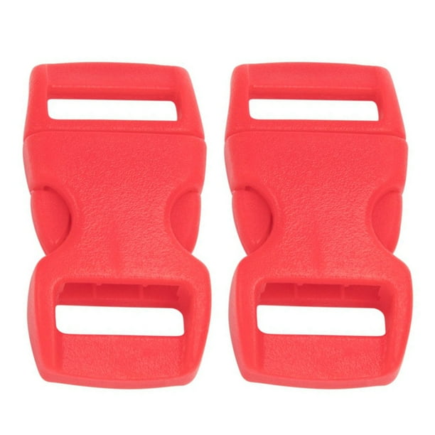 Sanwood Sanwood Buckle 24pcs Plastic Colorful Rope Strap Collar Bracelet Clasps Quick Release Buckles Walmart Com Walmart Com