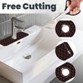 thumbnail image 3 of Pofeuu Red Snake Print Splash Guard for Sink Faucet Sink Gadgets-Splash Guard Behind Faucet Drip Catcher for Kitchen, Bathroom,Sink Mat, 3 of 7