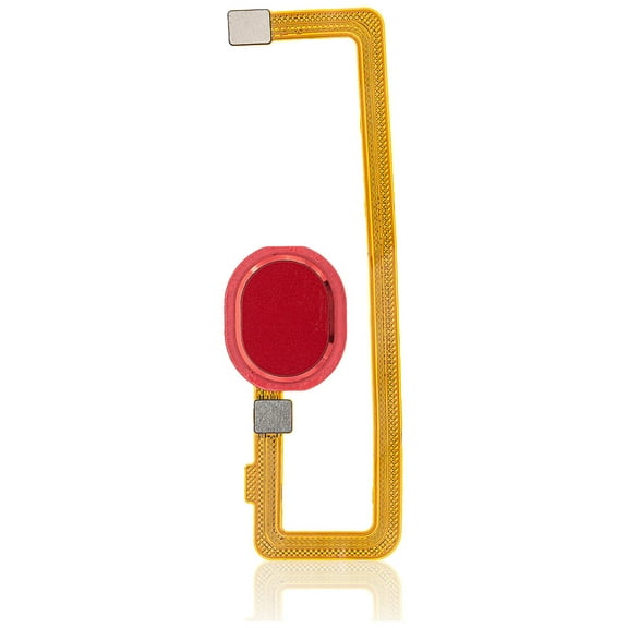 Replacement Fingerprint Reader With Flex Cable Compatible For Samsung Galaxy A10s (A107 / 2019) (Red)