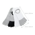 thumbnail image 5 of LABSERRON Women Toe Socks Casual Sporty 4 Pairs 9.8x3.9x0.2in, 5 of 7