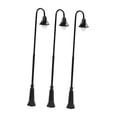 thumbnail image 3 of BELOVING 3 Pieces Mini Street Posts Light Model Accs Ornament Railway Train Post Lamp 13.5x2cm, 3 of 9