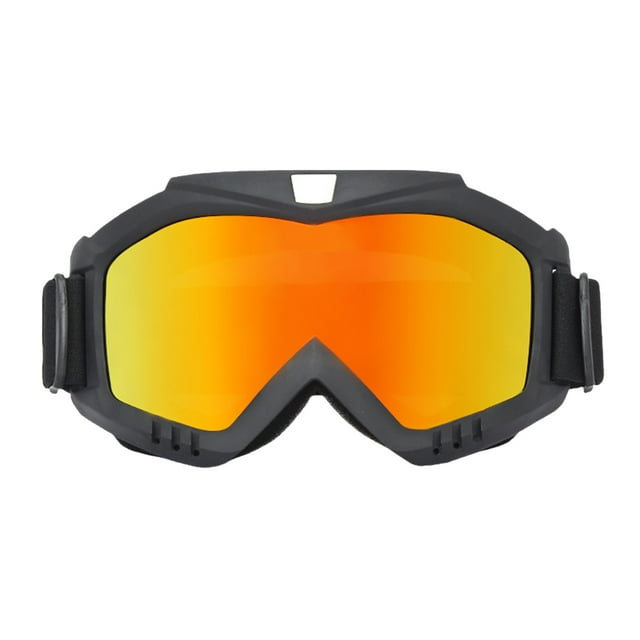 Winter Sports Dirt Bike Goggles Motorcycle Goggles 2 Pack ATV Riding Ski Windproof Racing Glasses for Adults Youth Kids