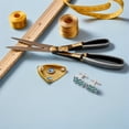 thumbnail image 4 of EXHUMKY 2Ud Cufflinks Para Con Zirconia Colorida Y Cuadrado Para Eventos Formales, 4 of 8