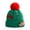 Green, variant on Oalirro Winter Santa Hat for Women Christmas Gifts Red and Green Warm Knited Hat Slouchy Xmas Beanie Hats Festival Holiday Fancy Party Hat